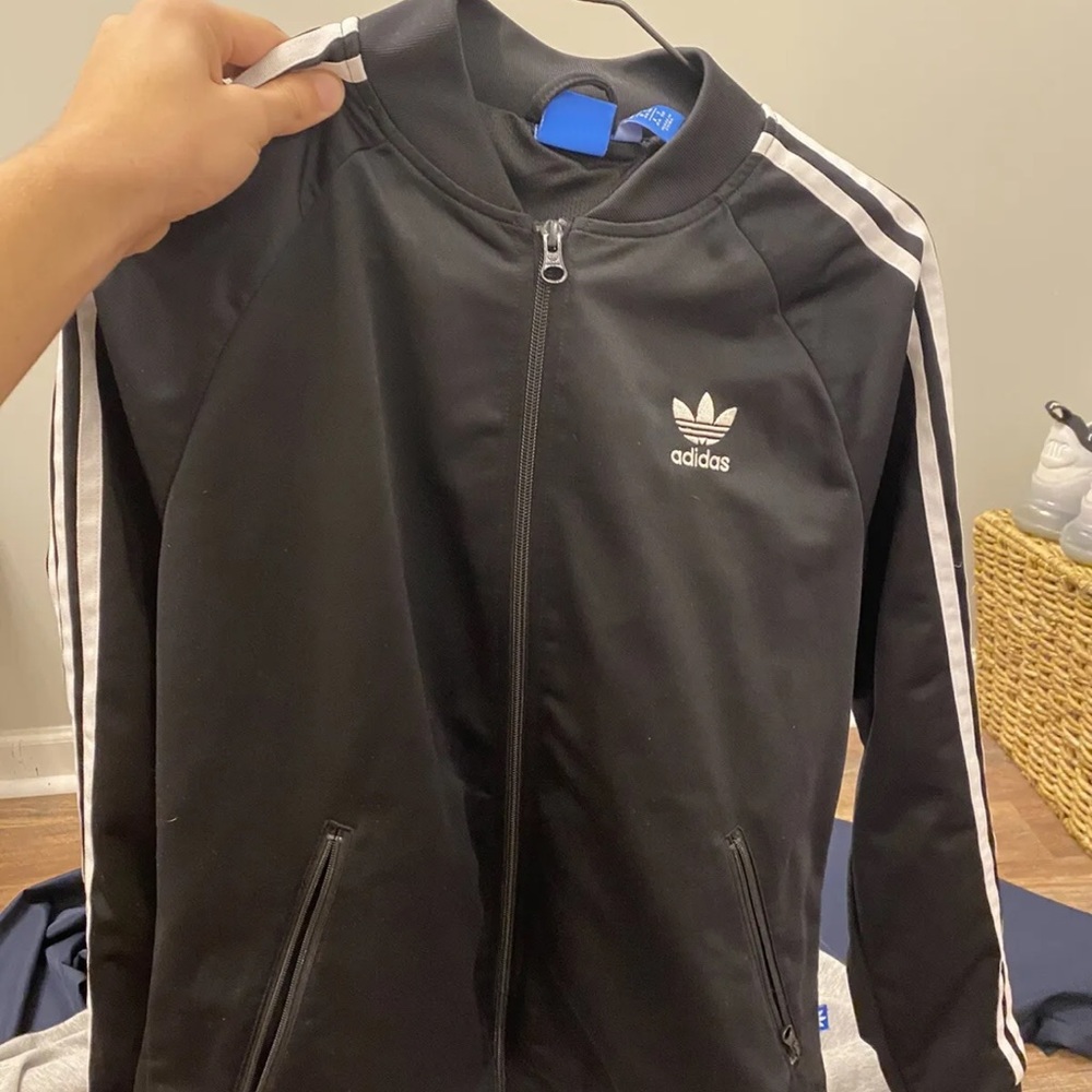 Three jackets/windbreaker. They are in good condition I just grew out of them.